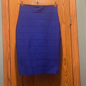Blue shine star skirt size M